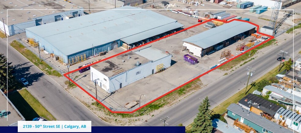 2139 50 St SE, Calgary, AB for lease - Aerial - Image 1 of 1