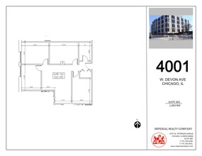 4001 W Devon Ave, Chicago, IL for lease Site Plan- Image 2 of 2