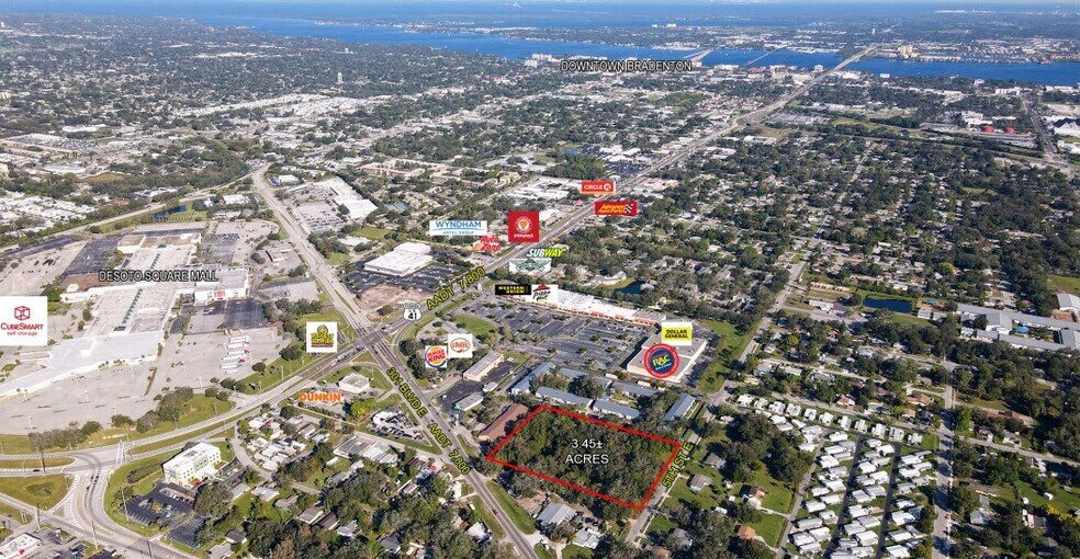 4010 E 5th St, Bradenton, FL à vendre - Aérien - Image 2 de 4