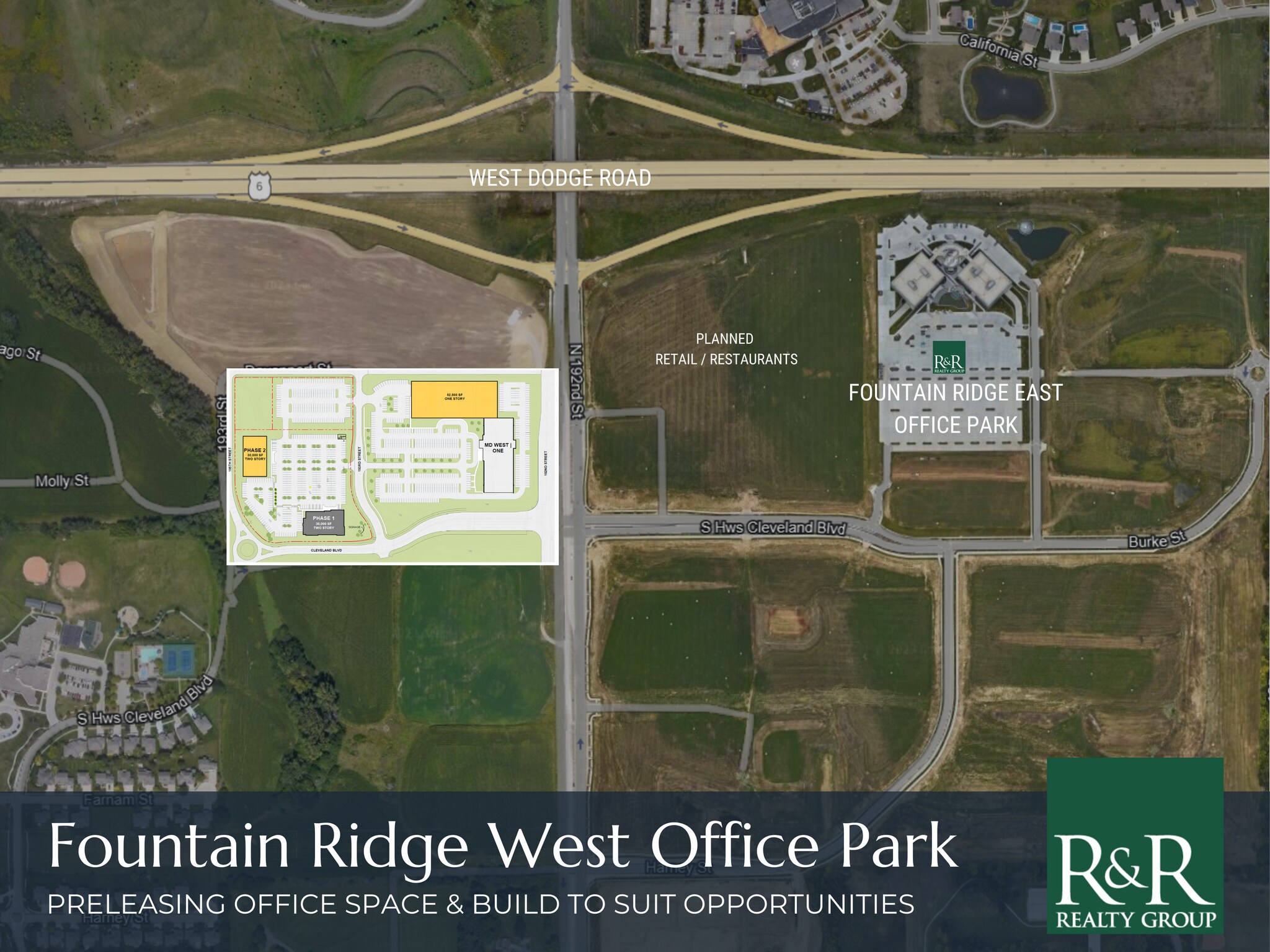 192nd & West Dodge Rd, Omaha, NE à louer Photo du bâtiment- Image 1 de 5