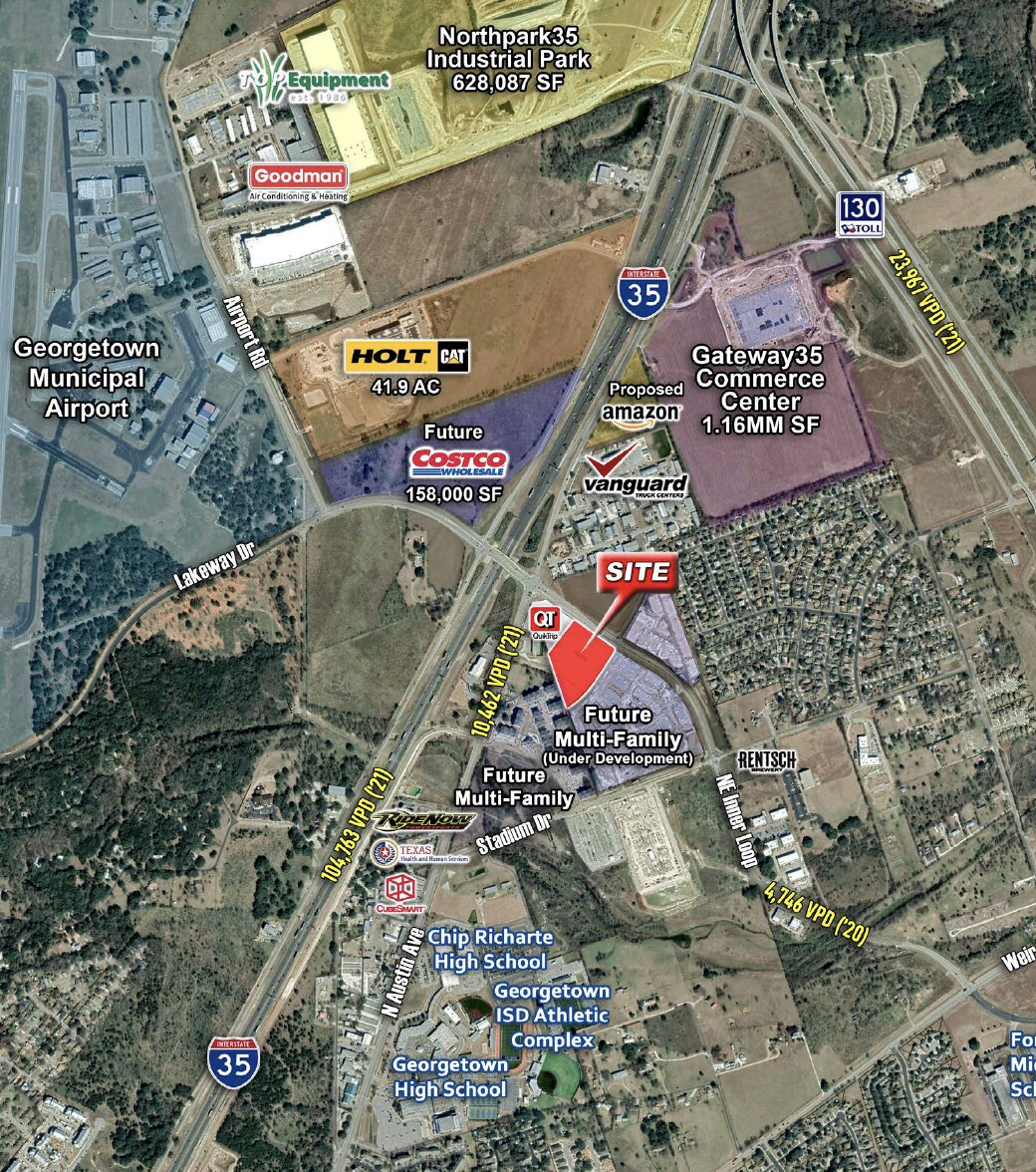 Austin, Georgetown, TX à vendre Aérien- Image 1 de 1