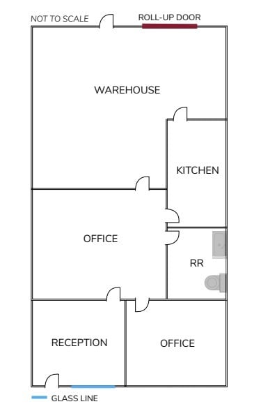 417 E Carmel St, San Marcos, CA for lease Floor Plan- Image 1 of 1