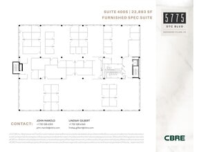 5775 DTC Blvd, Greenwood Village, CO for lease Site Plan- Image 1 of 1