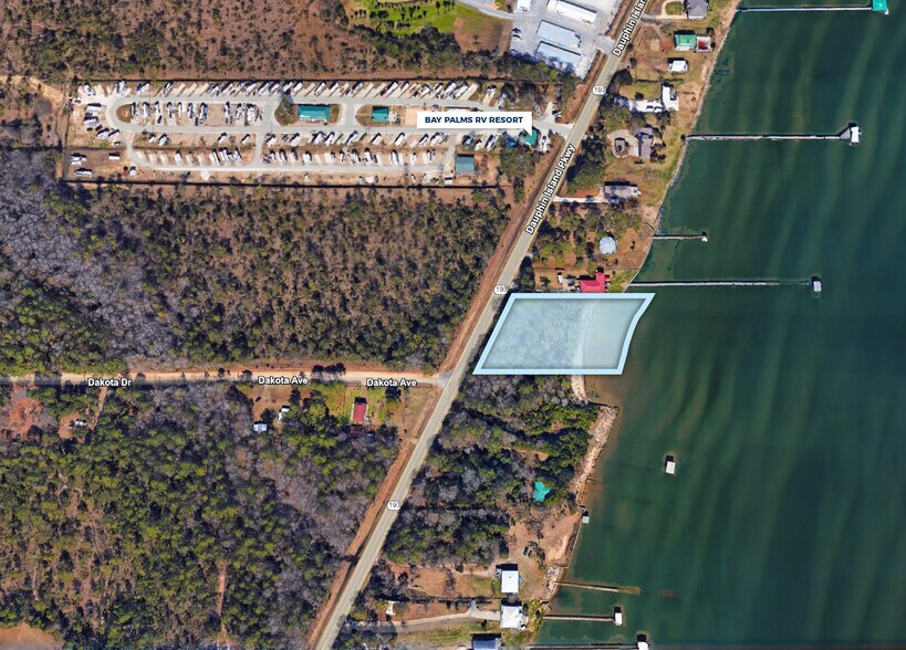 15525 Alabama 193, Coden, AL for sale - Aerial - Image 2 of 2