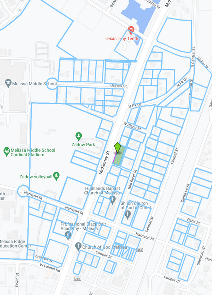 3114 McKinney St, Melissa, TX for lease - Plat Map - Image 3 of 3