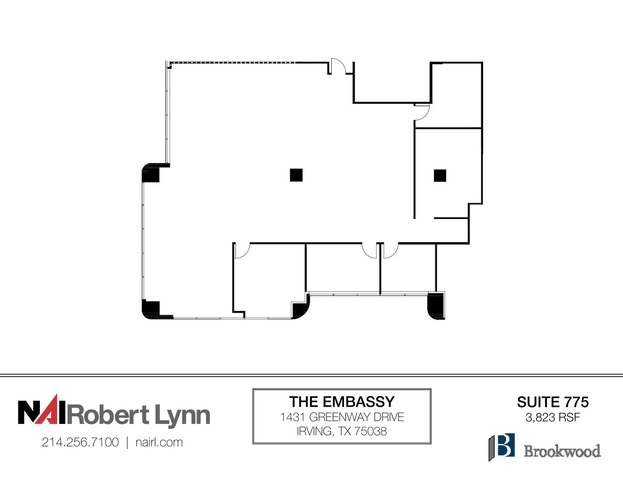 1431 Greenway Dr, Irving, TX for lease Floor Plan- Image 1 of 3
