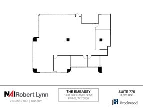 1431 Greenway Dr, Irving, TX for lease Floor Plan- Image 1 of 3