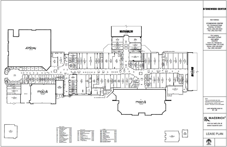 251 Stonewood St, Downey, CA for lease - Floor Plan - Image 3 of 7