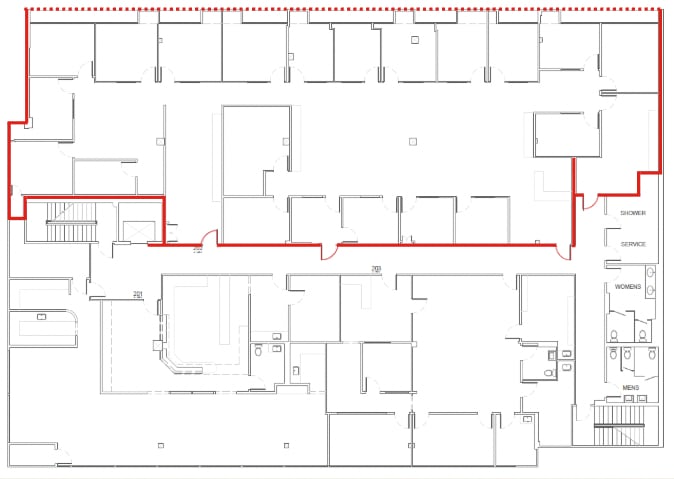 3500 5th Ave, San Diego, CA for lease Floor Plan- Image 1 of 1