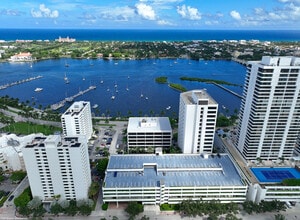 501 S Flagler Dr, West Palm Beach, FL - Aérien  Vue de la carte - Image1