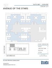 1901 Avenue of the Stars, Los Angeles, CA à louer Plan d’étage- Image 1 de 1