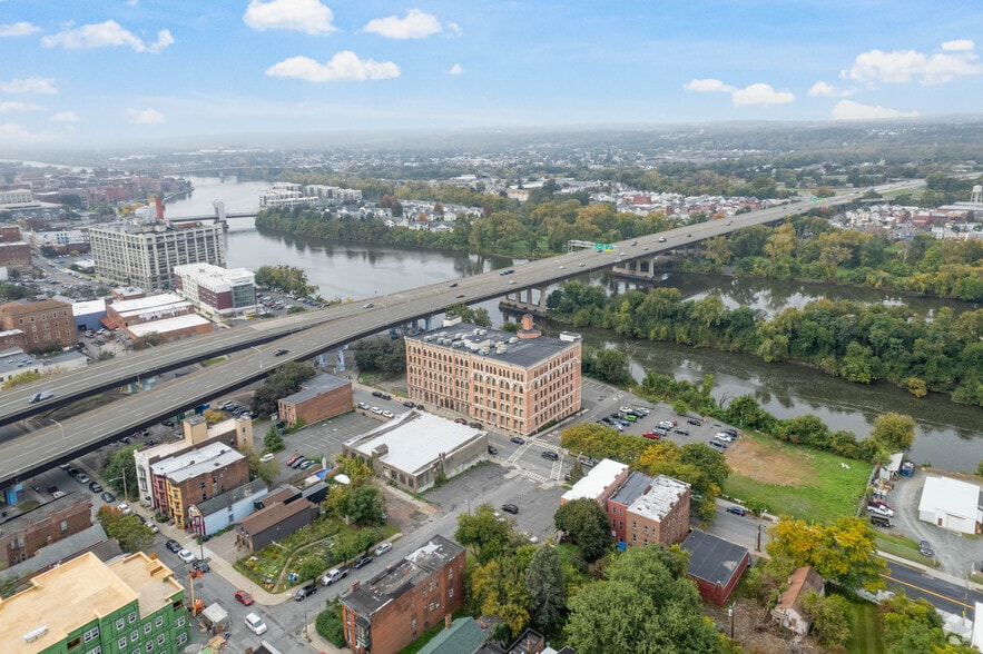 545-547 River St, Troy, NY for lease - Aerial - Image 2 of 3