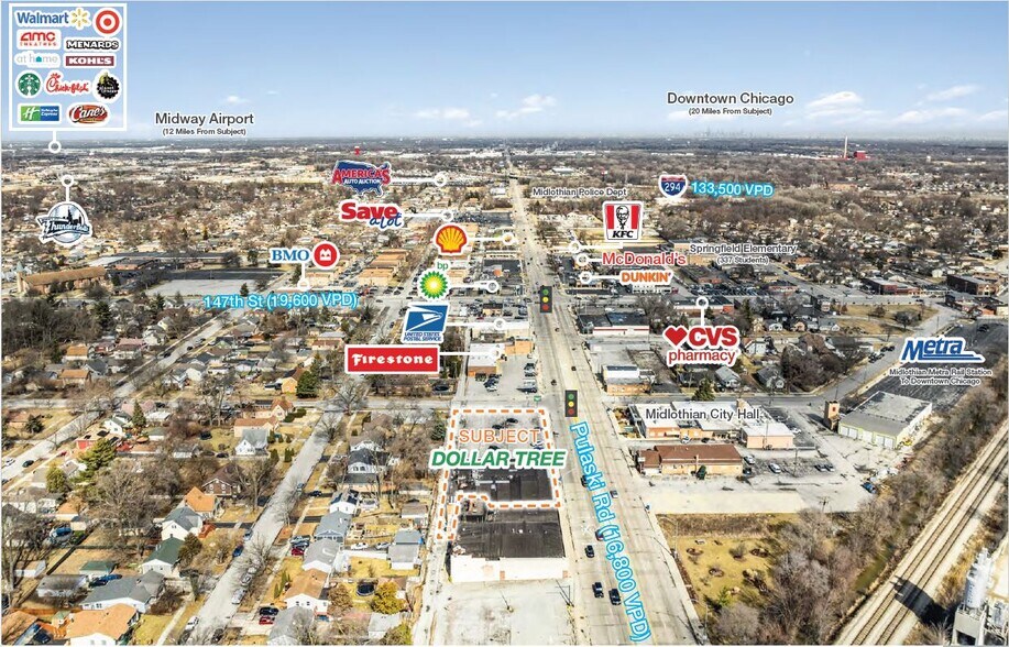 14800 S Pulaski Rd, Midlothian, IL à vendre - Autre - Image 2 de 7