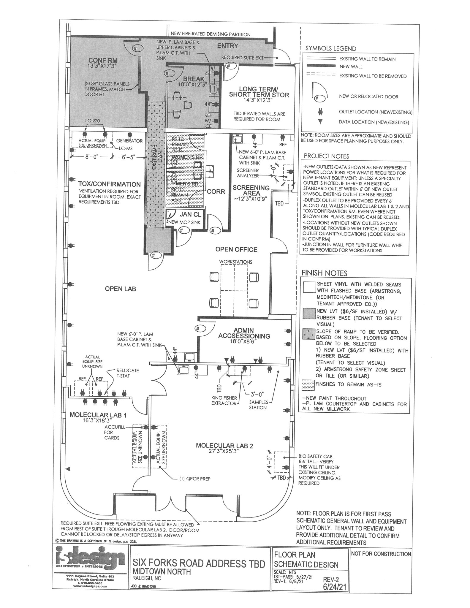 5910-6040 Six Forks rd, Raleigh, NC for lease Floor Plan- Image 1 of 1