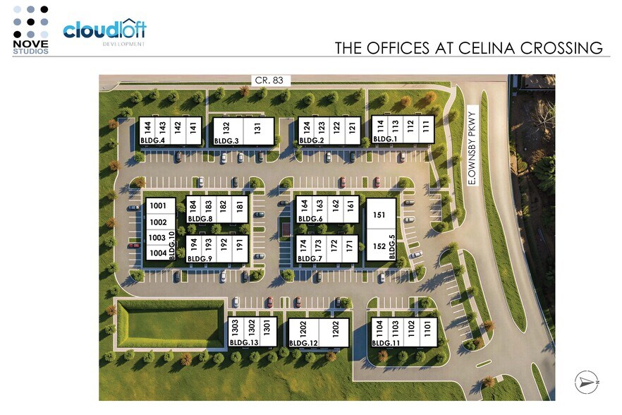 1215 E Ownsby Pky, Celina, TX à vendre - Plan de site - Image 3 de 12