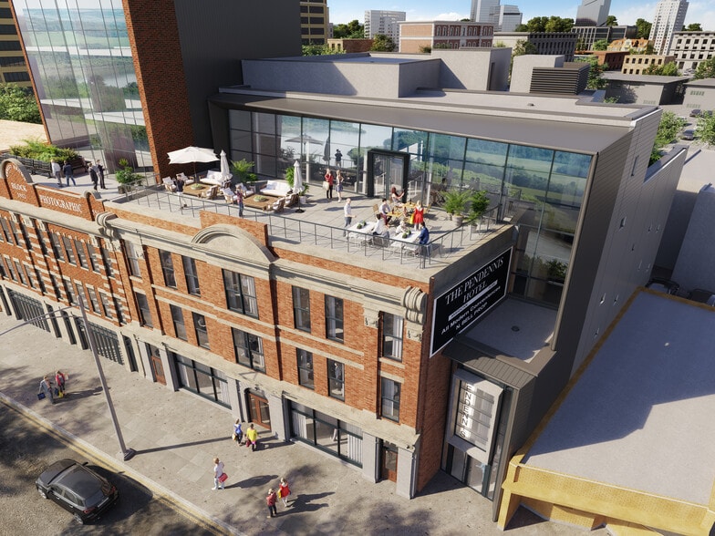 9660 Jasper Av NW, Edmonton, AB for lease - Building Photo - Image 2 of 6