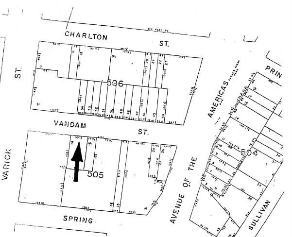 30 Vandam St, New York, NY à louer - Plan cadastral - Image 2 de 11