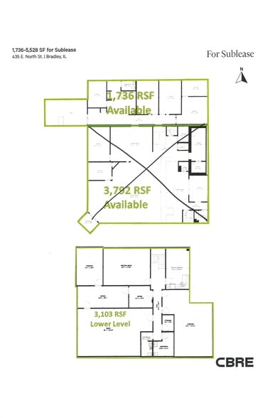 435 E North St, Bradley, IL for lease - Floor Plan - Image 2 of 13