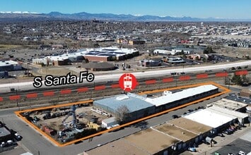 3755 S Lipan St, Englewood, CO - Aerial map view