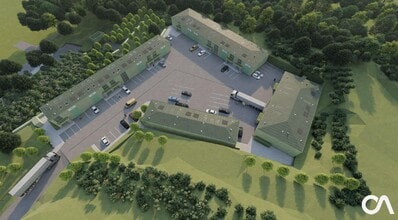 Church Town, Backwell, NSM - Aerial  map view