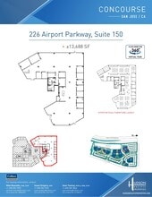 224 Airport Pkwy, San Jose, CA à louer Plan d’étage- Image 1 de 1