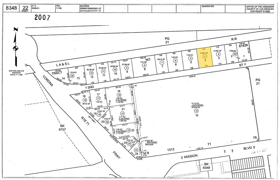 1623 W 2nd St, Pomona, CA à louer - Plan cadastral - Image 3 de 54