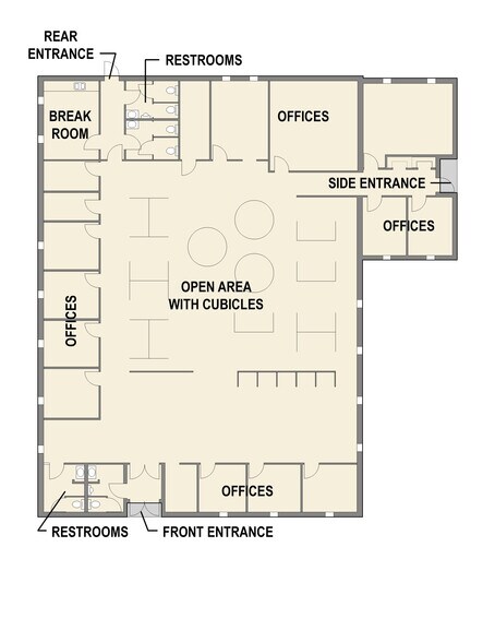 722 E Union St, Morganton, NC à vendre - Plan d’étage - Image 3 de 5