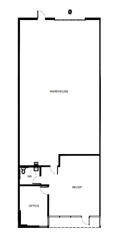 1491 Poinsettia Ave, Vista, CA for lease Floor Plan- Image 1 of 1