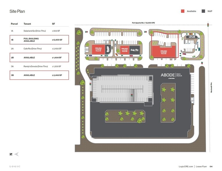 5235 S Fort Apache Rd, Las Vegas, NV à louer - Plan de site - Image 2 de 2