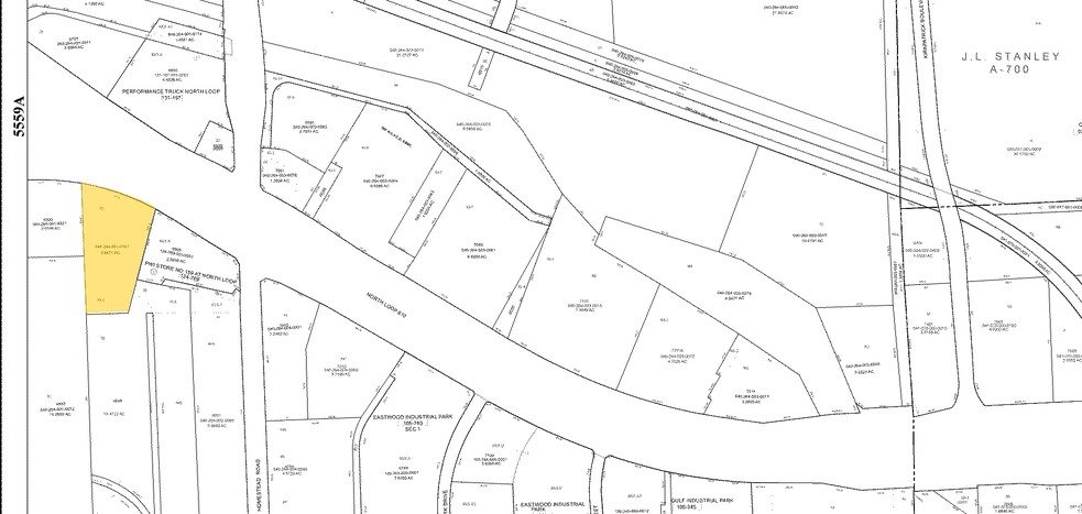 4847 Homestead Rd, Houston, TX à louer - Plan cadastral - Image 3 de 4