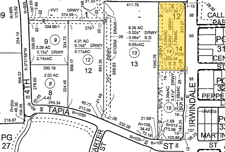 4981 Irwindale Ave, Irwindale, CA for lease - Plat Map - Image 2 of 10