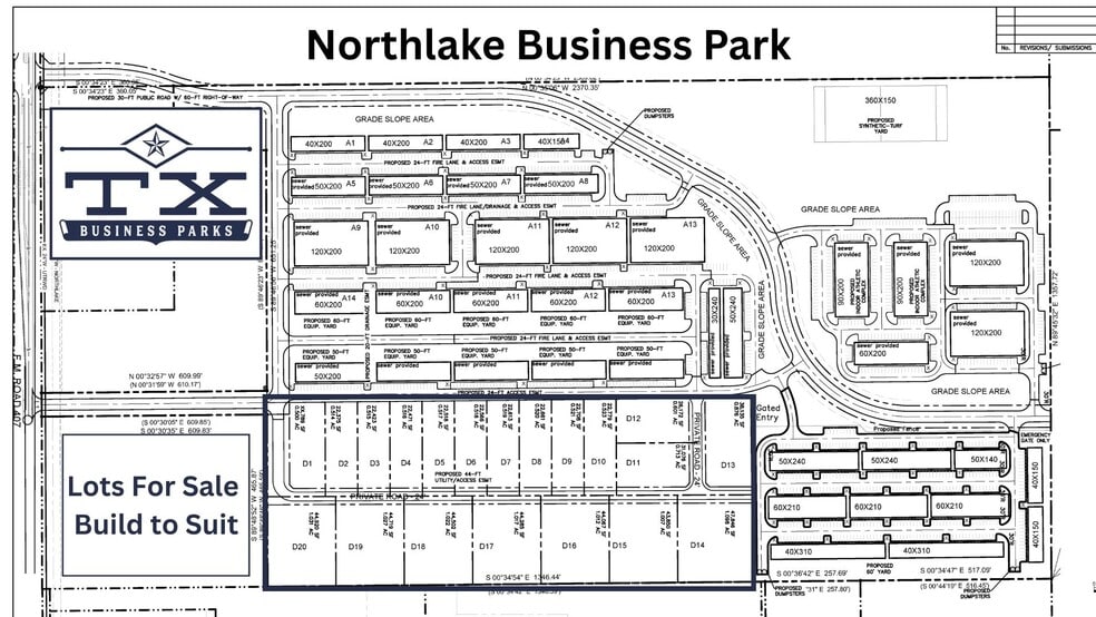 1700 FM 407, Northlake, TX for sale - Site Plan - Image 3 of 3