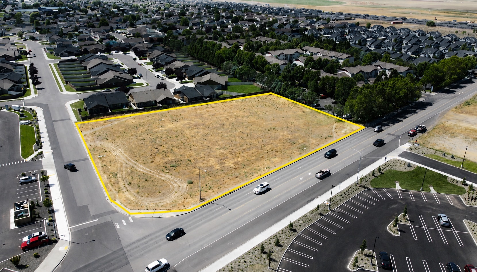 TBD Rd 68 and Three Rivers Drive, Pasco, WA for sale Aerial- Image 1 of 4