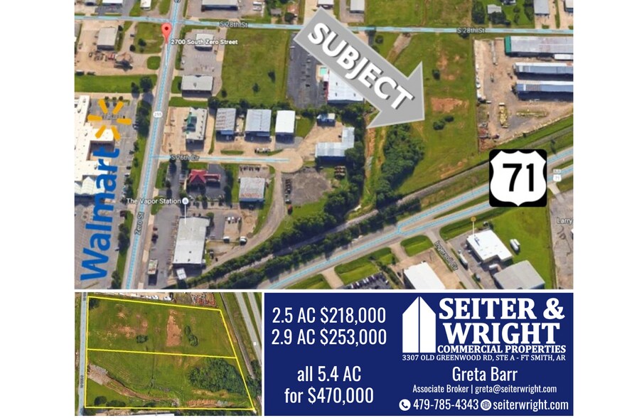 6086 S 28th St, Fort Smith, AR à vendre - Photo du bâtiment - Image 1 de 1