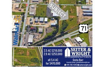 Plus de détails pour 6086 S 28th St, Fort Smith, AR - Terrain à vendre