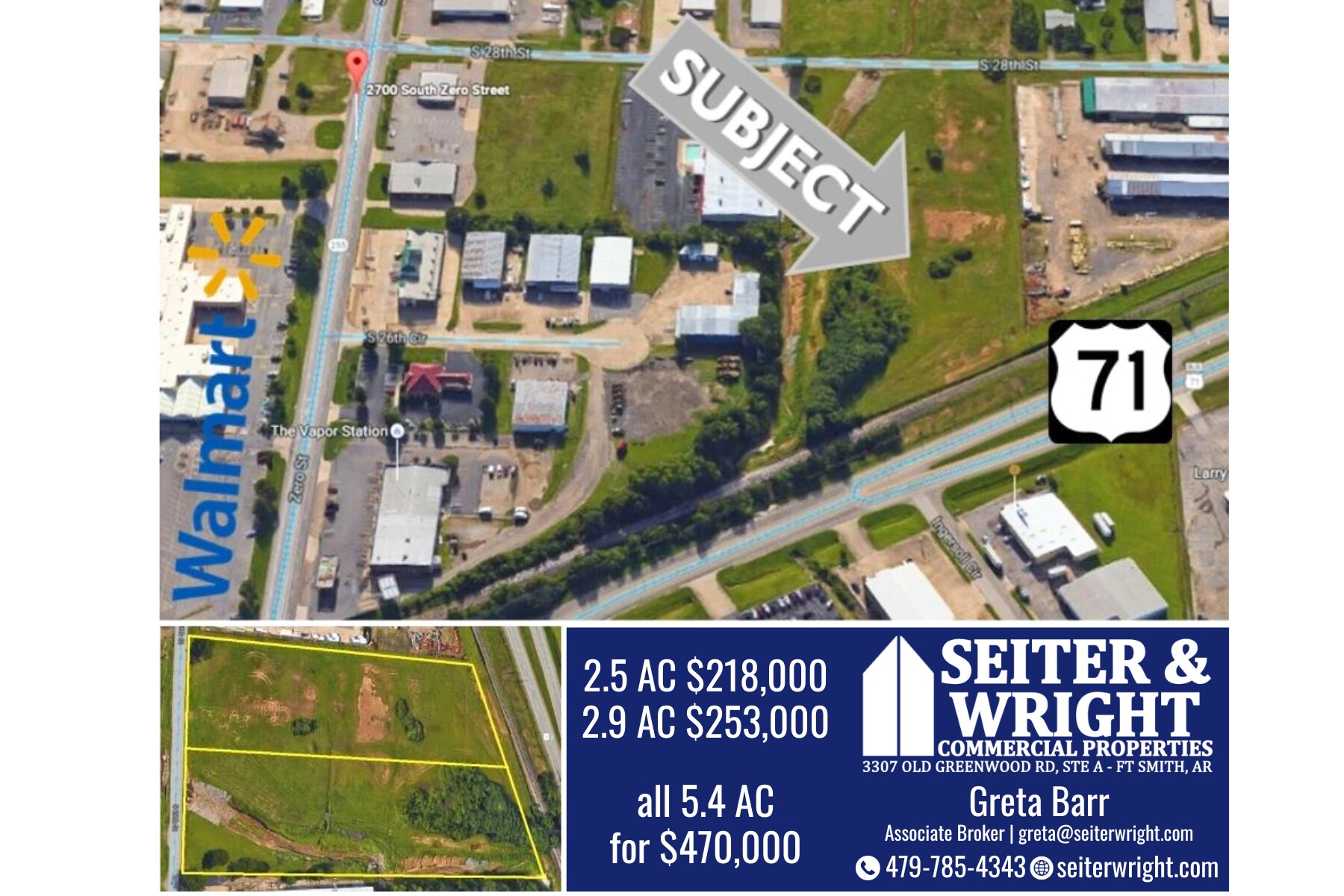 6086 S 28th St, Fort Smith, AR à vendre Photo du bâtiment- Image 1 de 2