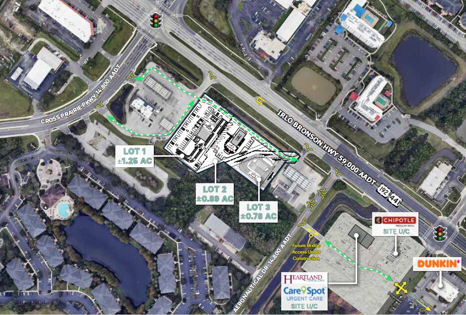 2298 E Irlo Bronson Memorial Hwy, Kissimmee, FL à vendre Aérien- Image 1 de 1