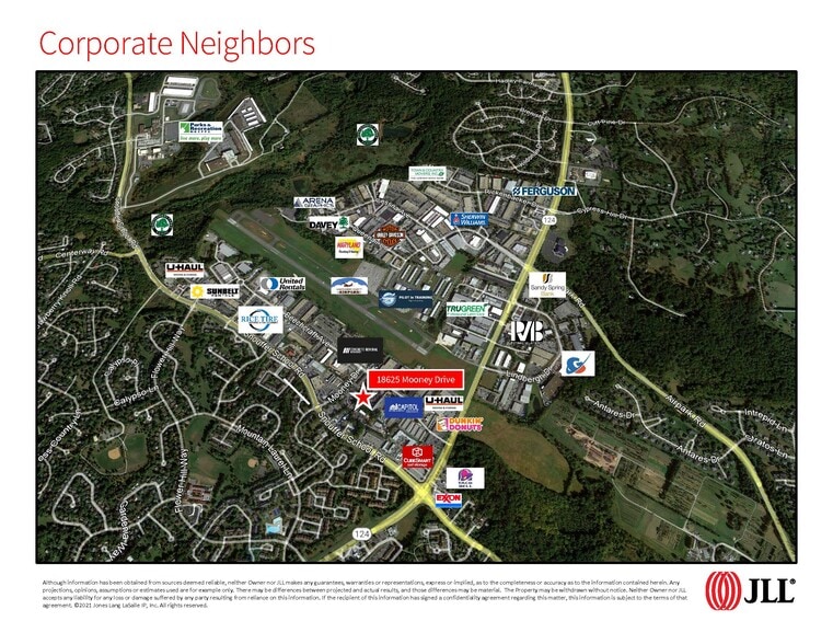 18625 Mooney Dr, Gaithersburg, MD for sale - Aerial - Image 2 of 3