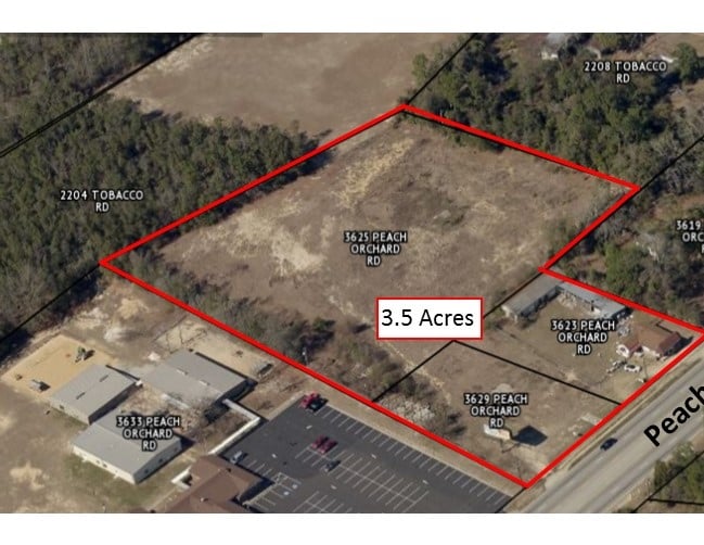 3629 Peach Orchard Rd, Augusta, GA à vendre - Photo du bâtiment - Image 1 de 2