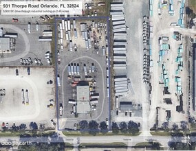 931 Thorpe Rd, Orlando, FL - AERIAL  map view