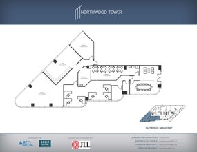 5757 Alpha Rd, Dallas, TX à louer Plan d’étage- Image 1 de 1