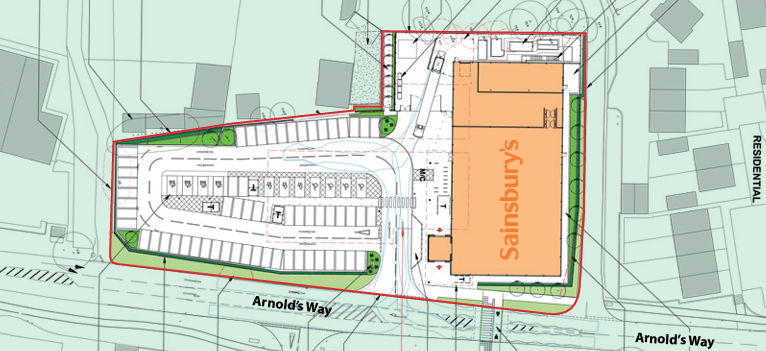 Arnold's Way, Yatton à vendre - Plan de site - Image 2 de 2