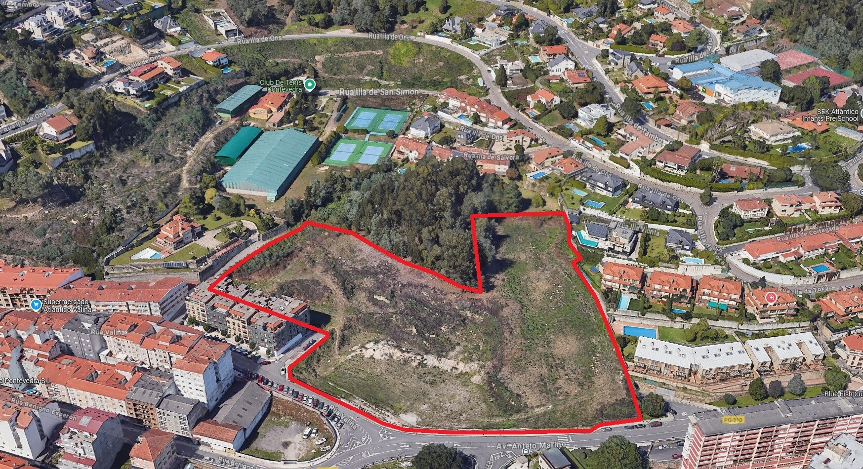 Land in Poio, Pontevedra for sale Aerial- Image 1 of 4