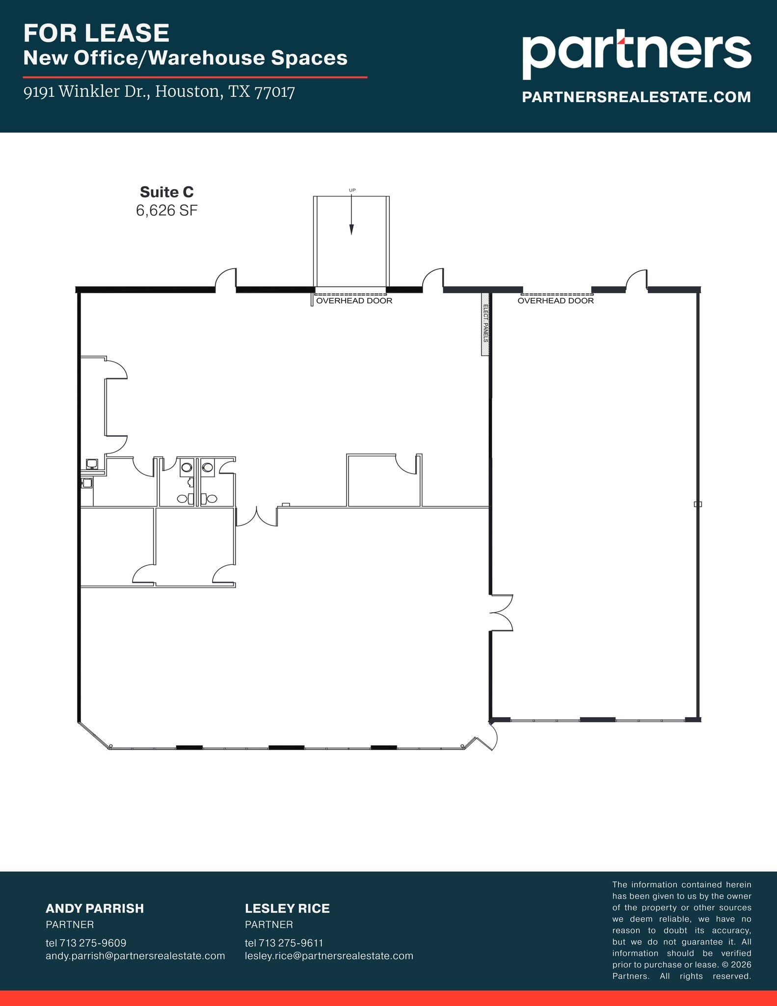 9189 Winkler Dr, Houston, TX à louer Plan de site- Image 1 de 1