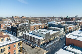 7427-7429 Rue Saint-Hubert, Montréal, QC - Aérien Vue de la carte