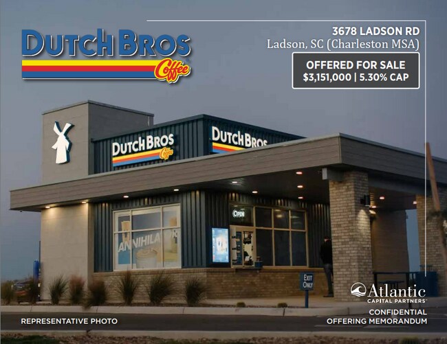 Plus de détails pour 3678 Ladson Rd, Ladson, SC - Commerce de détail à vendre