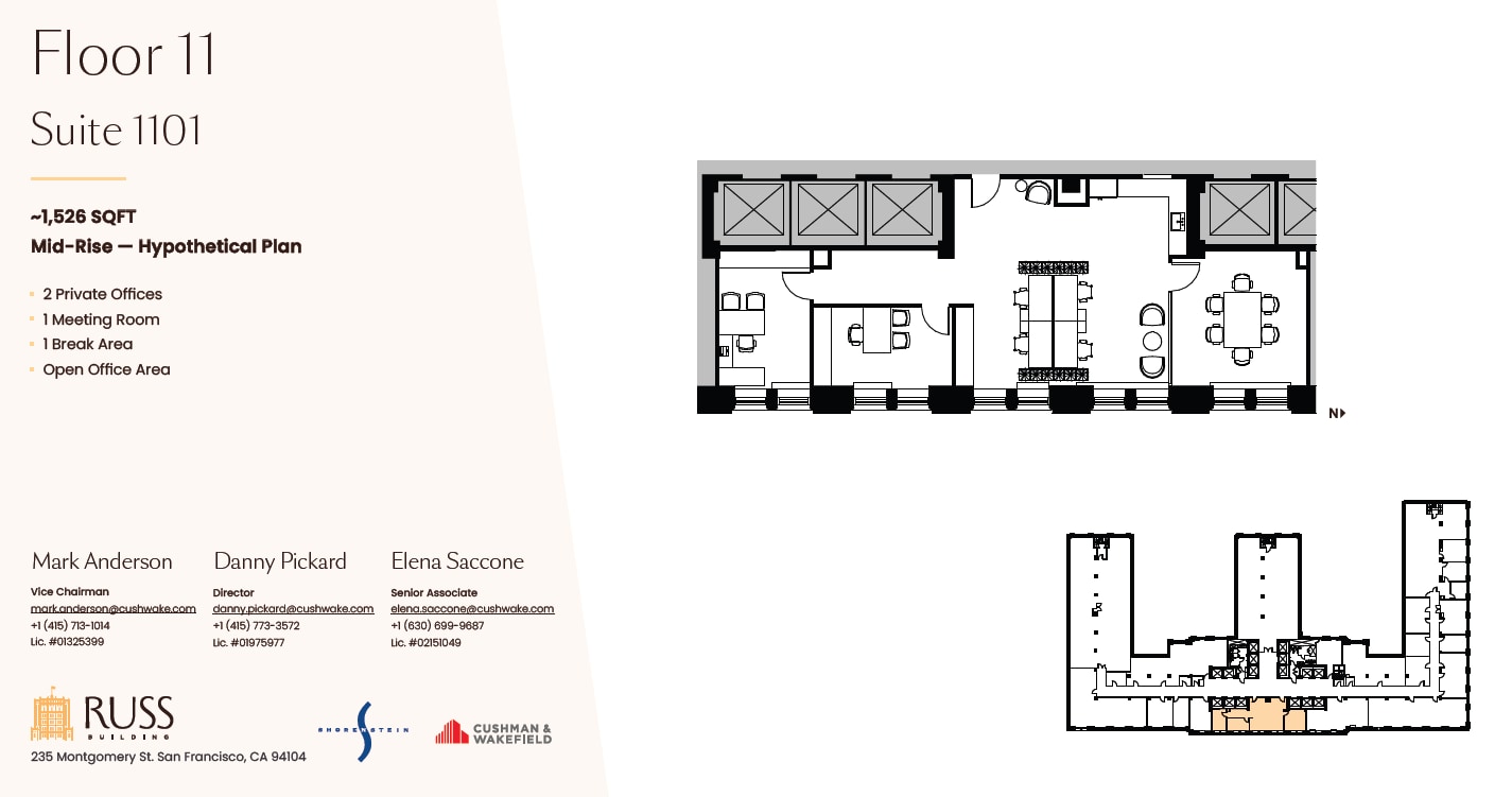235 Montgomery St, San Francisco, CA for lease Floor Plan- Image 1 of 2
