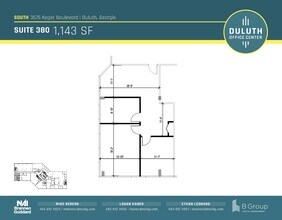 3505 Koger Blvd, Duluth, GA for lease Floor Plan- Image 1 of 1