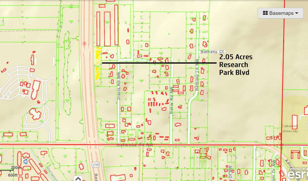 0 Rideout Rd, Huntsville, AL à vendre - Plan cadastral - Image 2 de 8