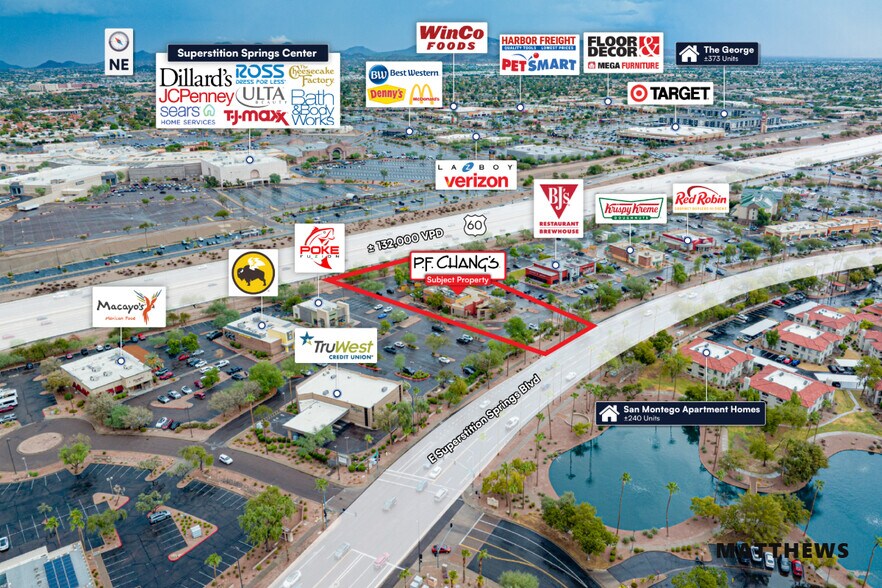 6610 E Superstition Springs Blvd, Mesa, AZ à vendre - Photo du bâtiment - Image 3 de 4